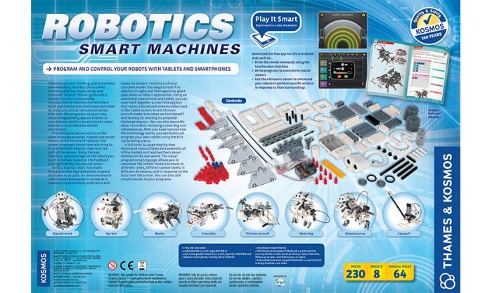 Thames & Kosmos Robot Smart Machines Experiment Kit Set Kids Age 8-14 Brand high quality New!