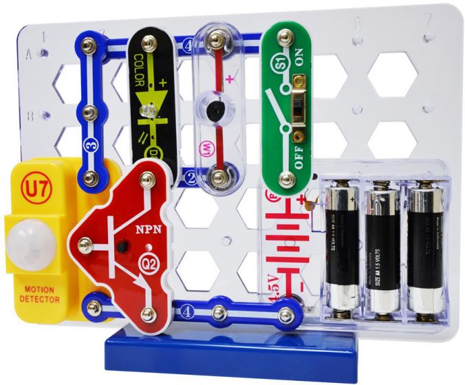 Snap circuits motion electronics exploration kit online