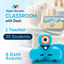 Wonder Workshop Make Wonder School with Dash (3 Year Subscription) - STEM
