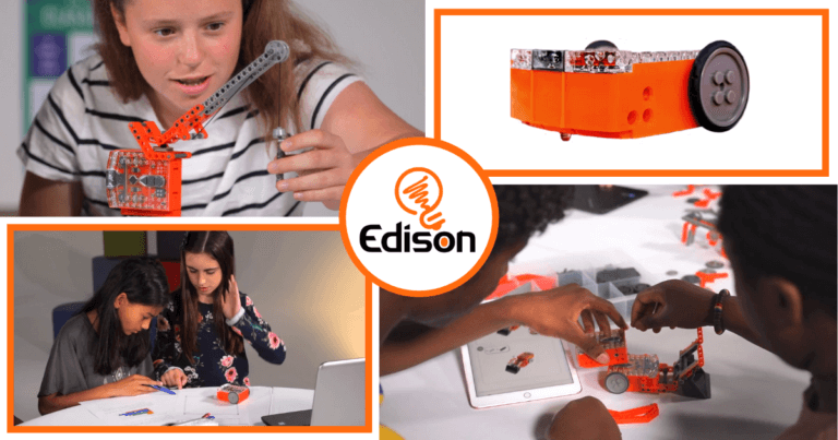 edison robot in the classroom