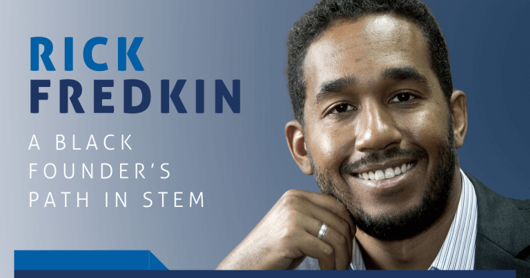 RICK FREDKIN a black founder's path in stem