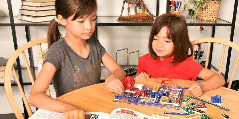 snap circuits in homeschool